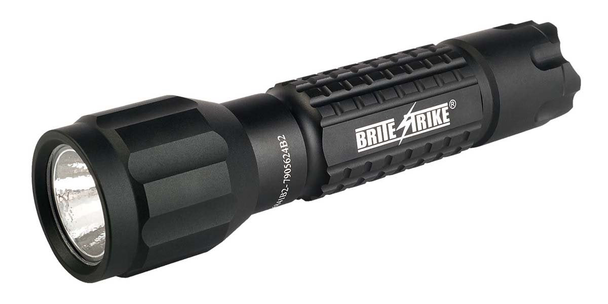 Brite Strike BTL-150 HLS Tactical Flashlight - 280 Lumens, 3-8 Hr Runtime, 5 inches, Black
