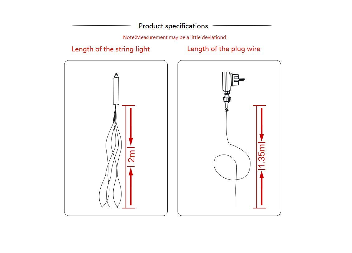 Lxcom Lighting 280 Leds Fairy Lights 6.56Ft Twinkle String Lights For Home Garden Party Decor Warm White