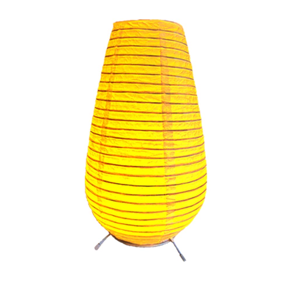 Fosinz Battery Operated Lamp Bedside Table Lamp Paper And Chrome Standing Lamp Room Decoration Festival Lantern Light Nightstand