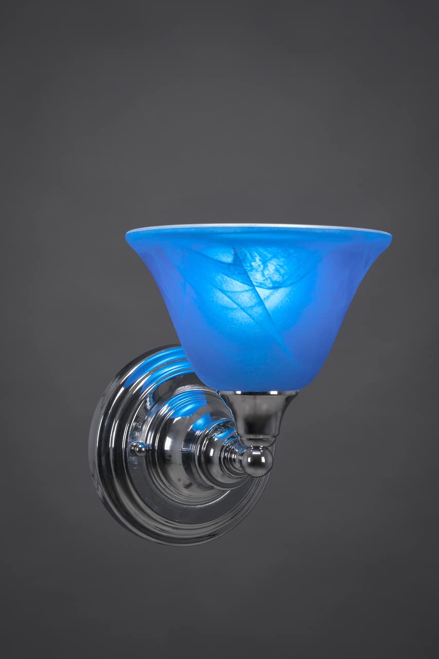 Toltec Lighting 1 Light Wall Sconce In Chrome (40-Ch-4155)