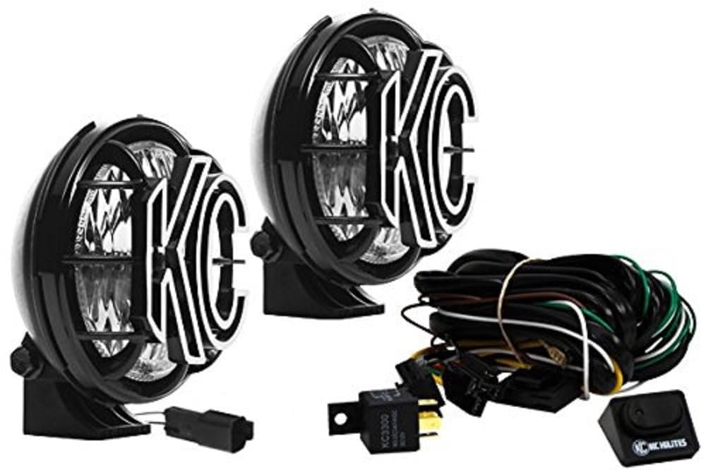 KC HiLiTES 451 Apollo Pro 5 55w Driving Light with Integrated Stone Guard - Pair Pack System