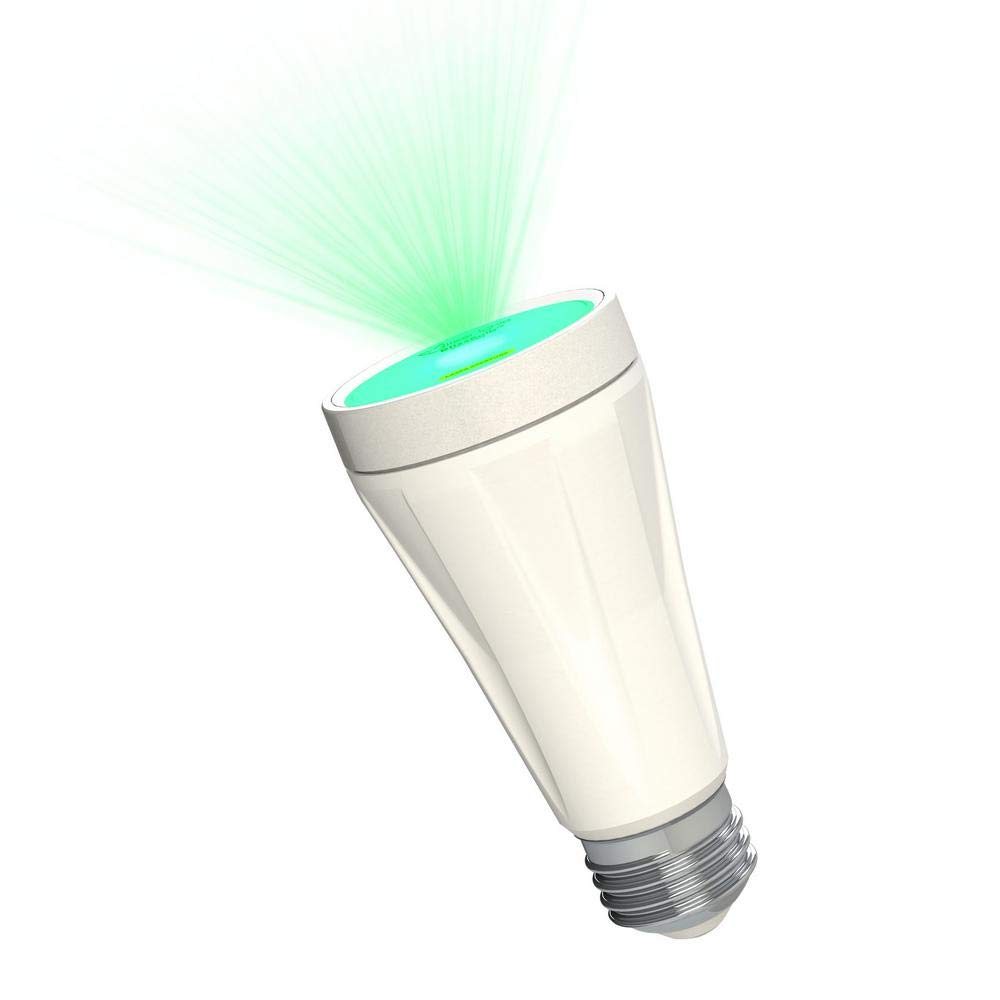 BlissLights BlissBulb - Laser Star Projector, Galaxy Lighting for Party, Holidays, Night Lights, Patios (Indoor/Outdoor, Standar