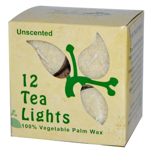 Cndl,Gls Tea Light,Cream