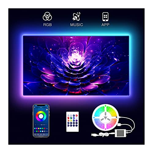 Daybetter Led Lights For Tv 65 Inch,Tv Led Backlight,15Ft Led Tv Lights,Usb Led Strip Lights For Tv 65-75 Inch With Remote,Room