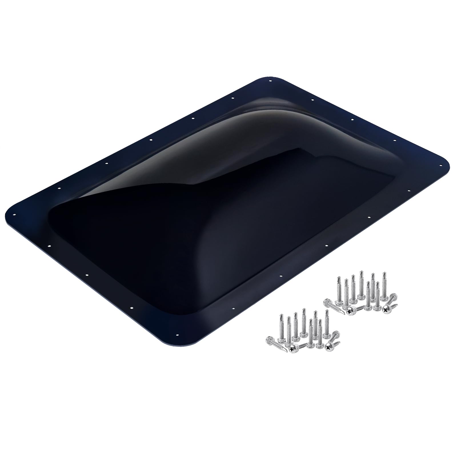 Xmk 18'' X 26'' Rv Skylight Replacement, Camper Rv Skylight Cover Outer Dome Fit 14'' X 22'' Shower Roof Openings For Camper Foo