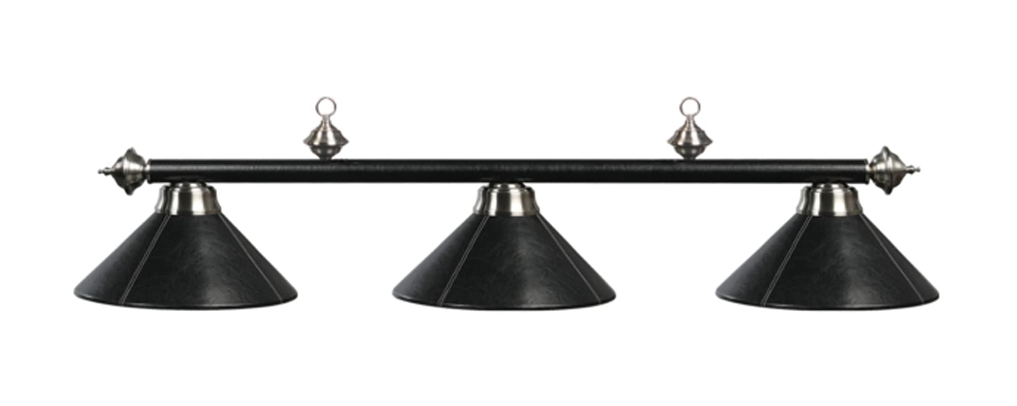 3 LT-54'' BILLIARD LIGHT-LEATHER/BLACK