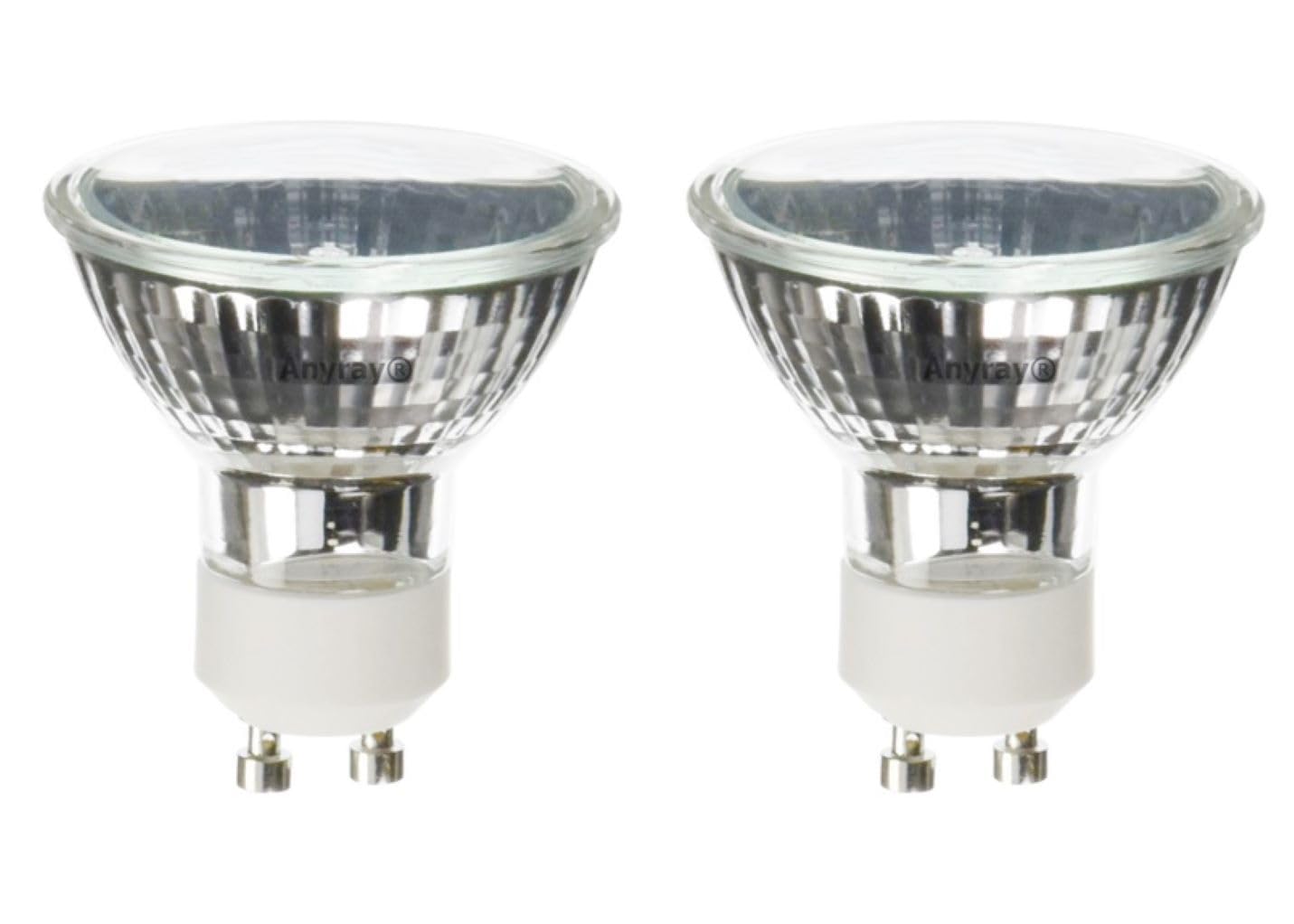 Anyray (2)-Pack For Range Hood Kitchen 50W Light Bulbs 50-Watts