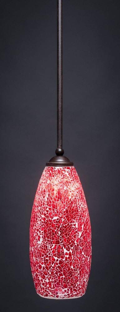 Zilo 1 Light Mini Pendant in Dark Granite (560-DG-5066)