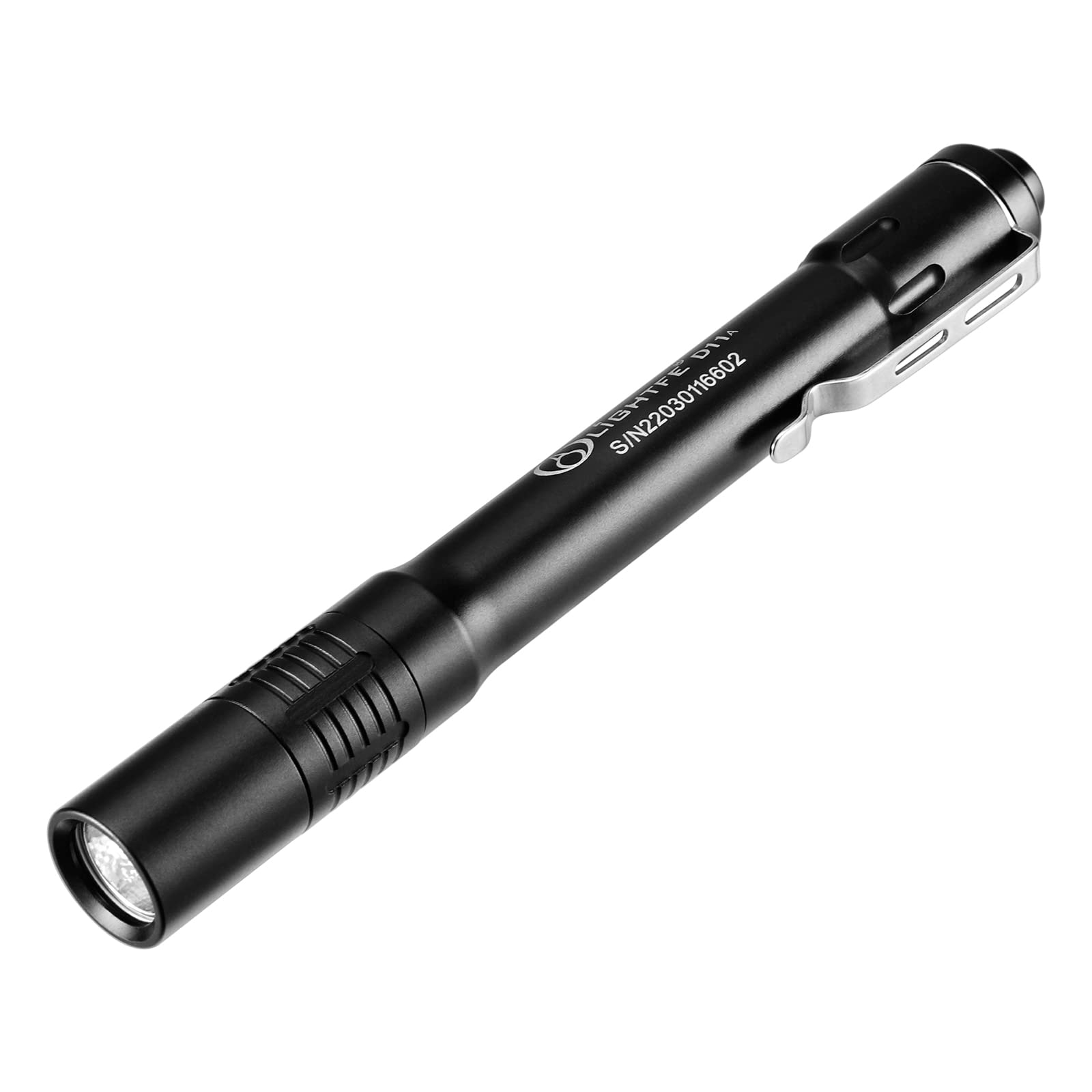 LIGHTFE Black Light D11 Ultraviolet Flashlight, 395nm, Aerospace Aluminum Alloy, UV Glue Curing, Pet Urine Detection