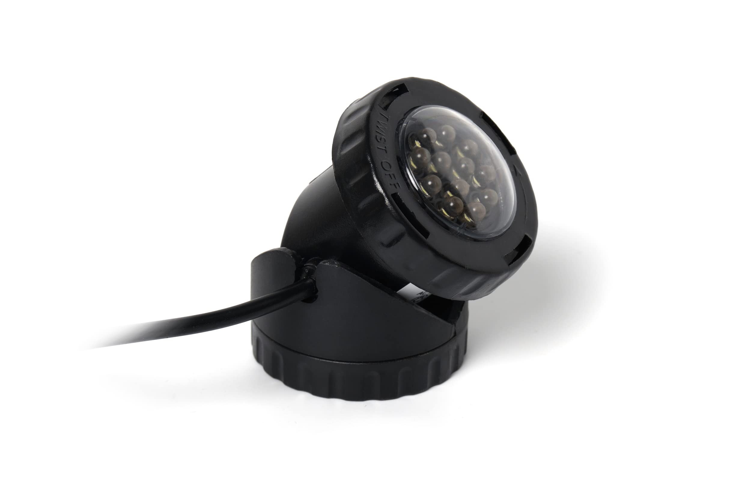 Jebao Submersible Led Pond Light Set Of 5 With Photocell Sensor - Black Plastic