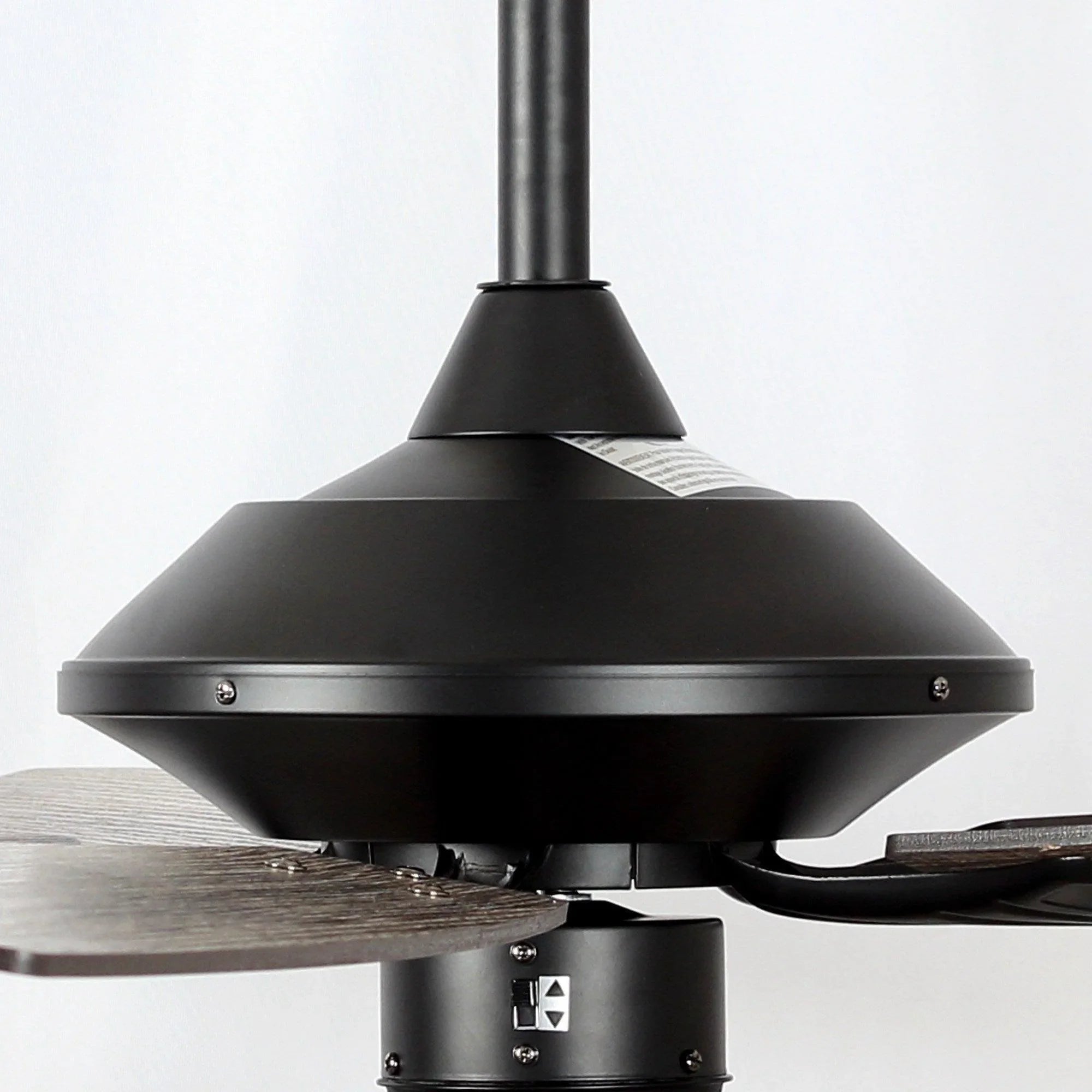 52" Nowthen Modern Crystal Chandelier Ceiling Fan with Led Light and Remote Control 5 Blades Chrome