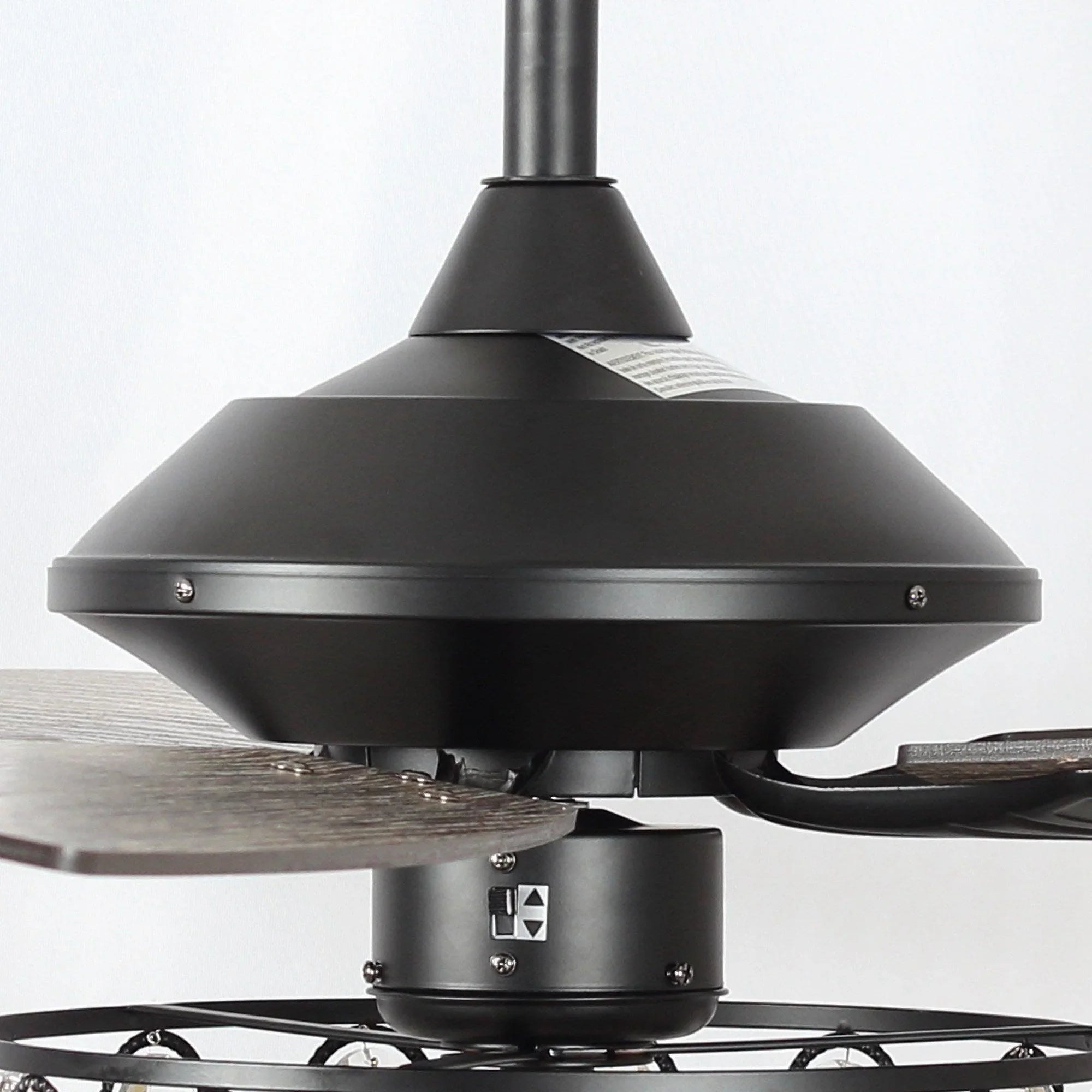 52" Tibuh Modern Crystal Chandelier Ceiling Fan with Led Light And Remote Control 5 Blades Chrome