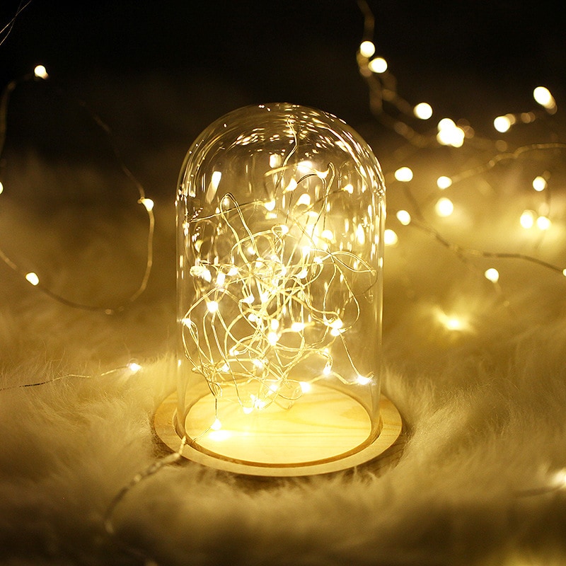 100 LED String Light Copper Wire - Warm White
