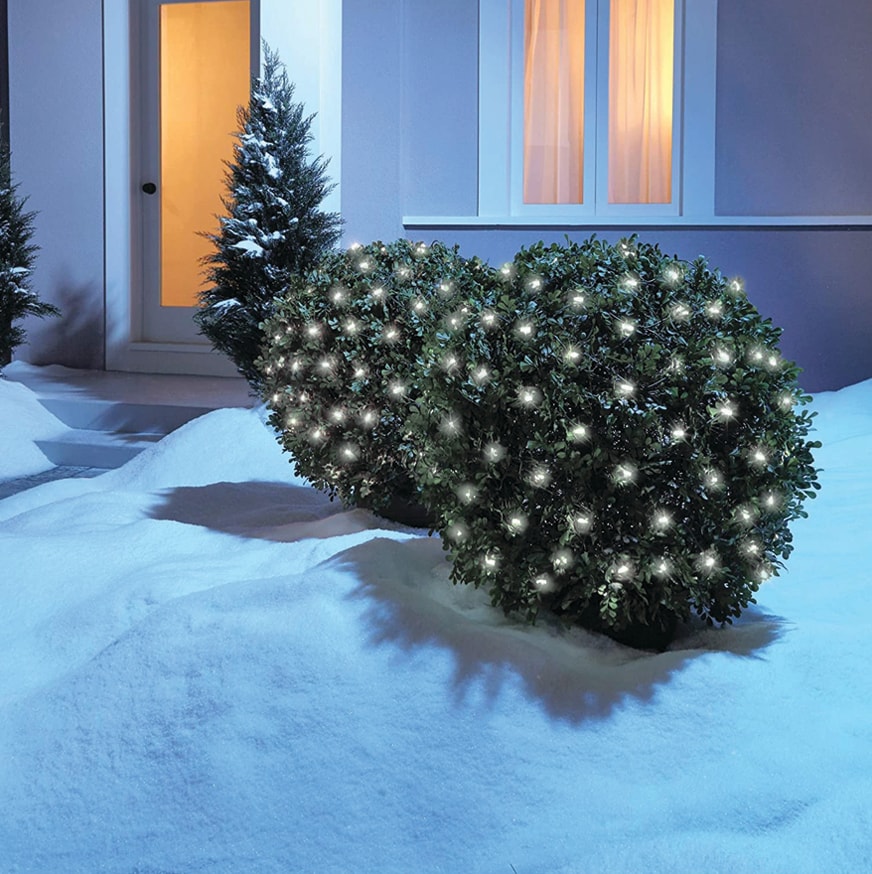 100 LED 4.9ft x 4.9ft Net lights - White