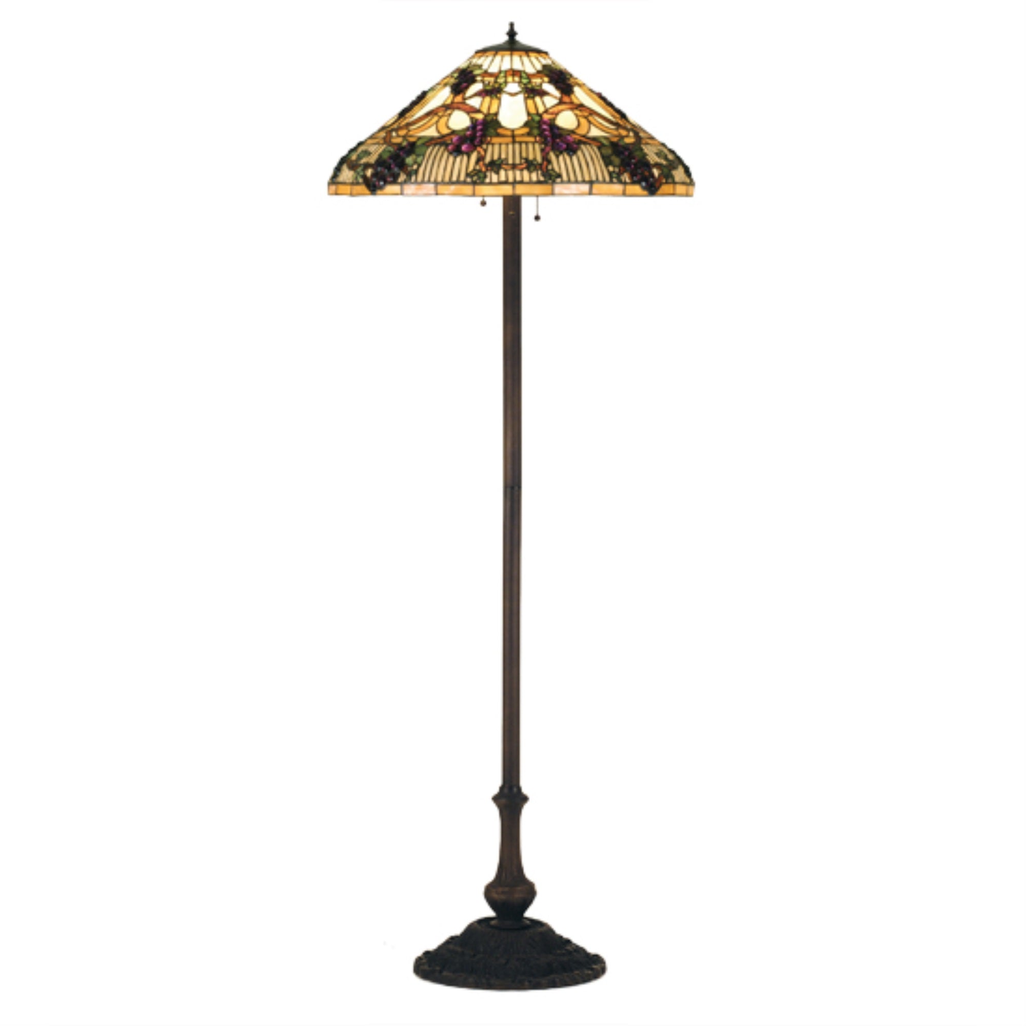 Meyda Tiffany Lighting 55961 Metal Pendant 64in Height Bronze/Dark