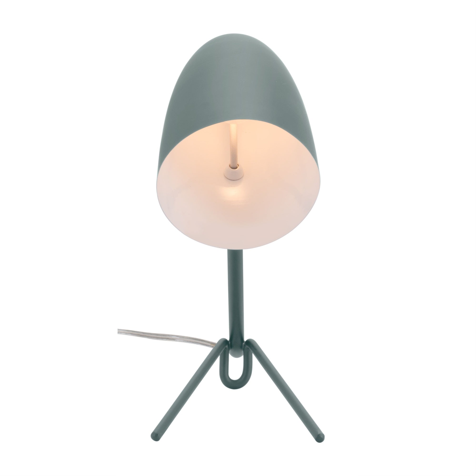 Zuo Jamison Matte Green Metal Table Lamp - Stylish Lighting For Home Decor