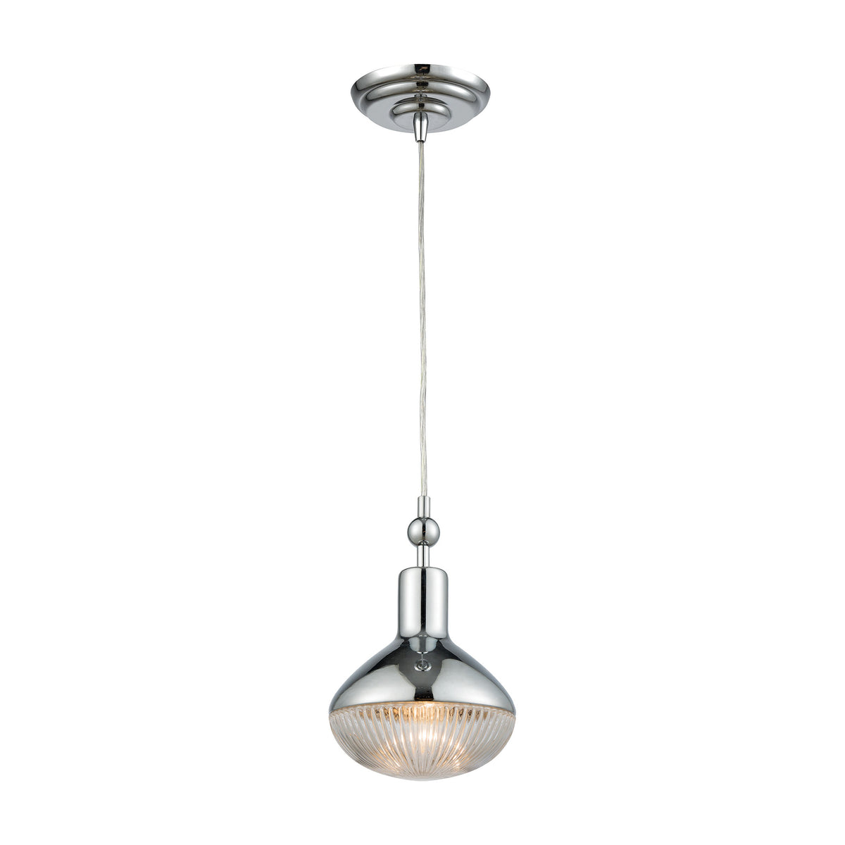 Ravette 1 Pendant Polished Chrome