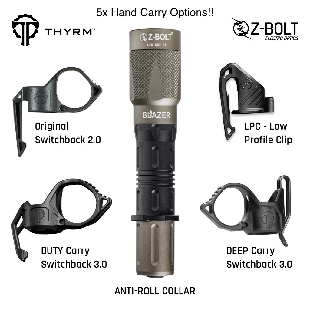 18650 LED Handheld Light for Patrol or EDC