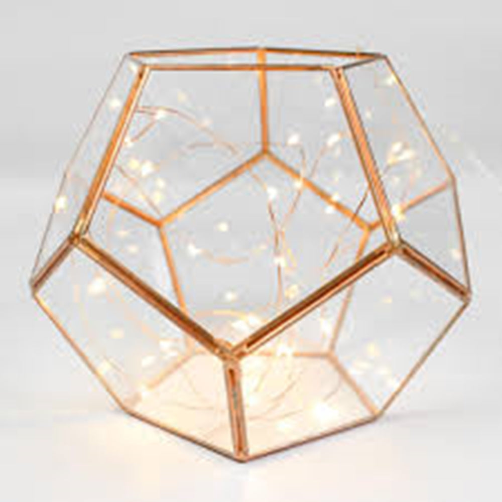 100 LED Copper Fairy Light Plug in OEM - Warm White