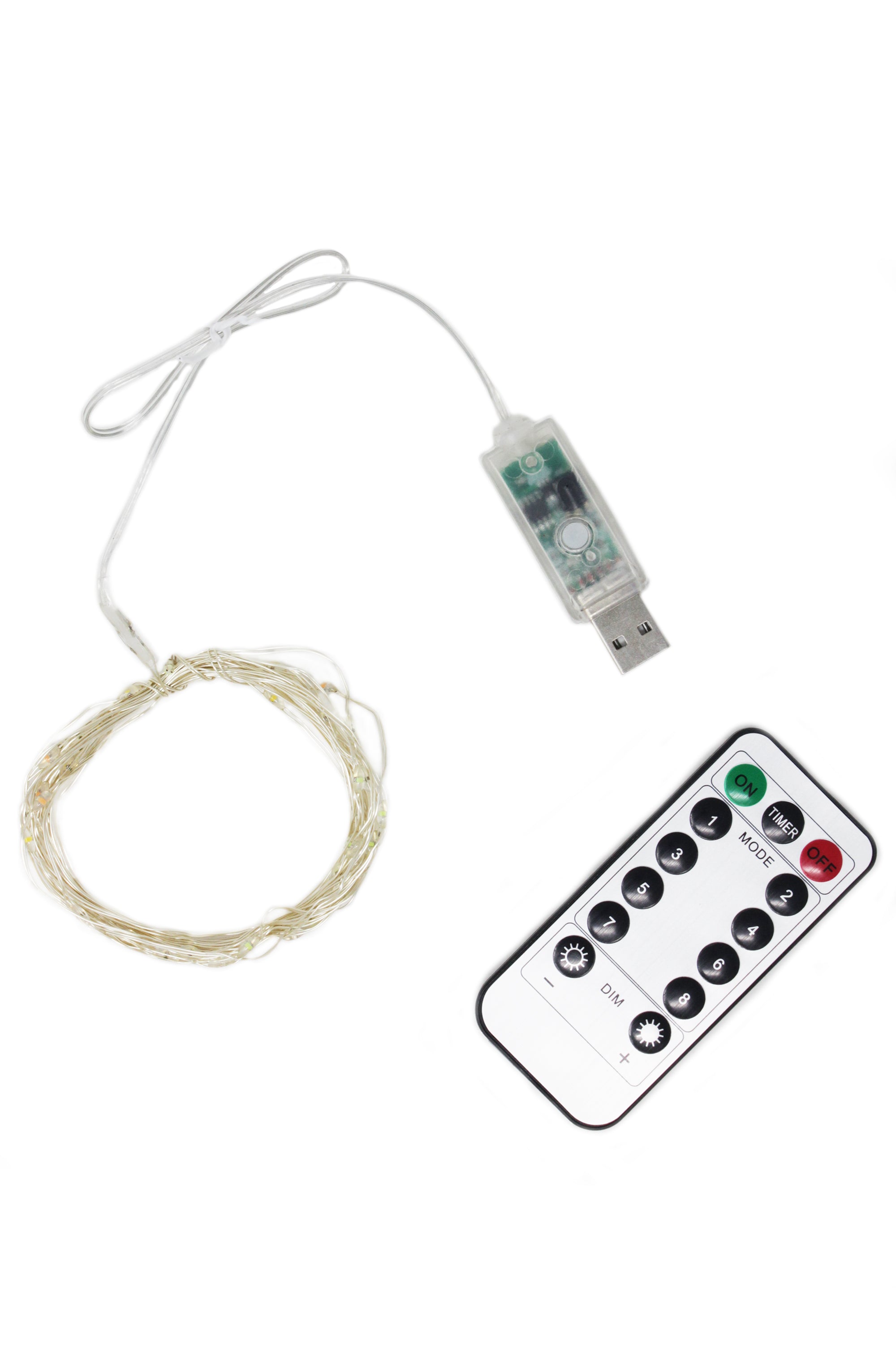 USB Rainbow Fairy String Light with Remote