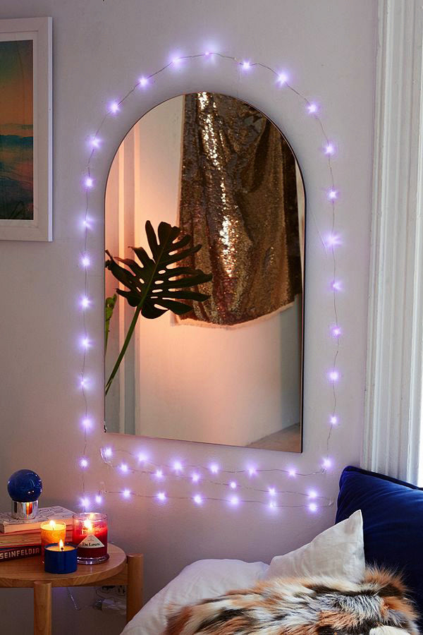 30 LED Silver Copper Fairy String Lights - Battery Operated