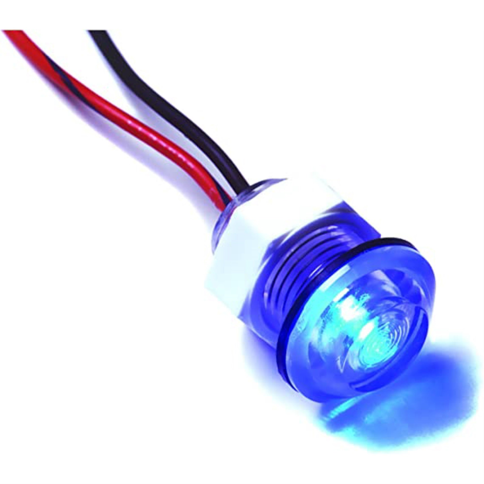 Innovative Lighting 011-2500-7 Led Bulkhead Live Well/ Recess Lights- 12 Volt Dc, Blue