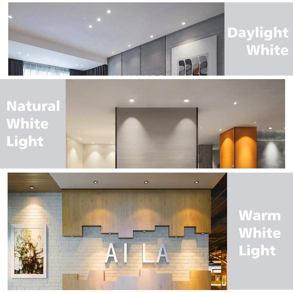 2 Inch Led Downlight  Recessed Lighting Dimmable Ceiling Light  3W  3000K Warm White  Cri80 With Led Driver(35W Halogen Equivalent)  8 Pack