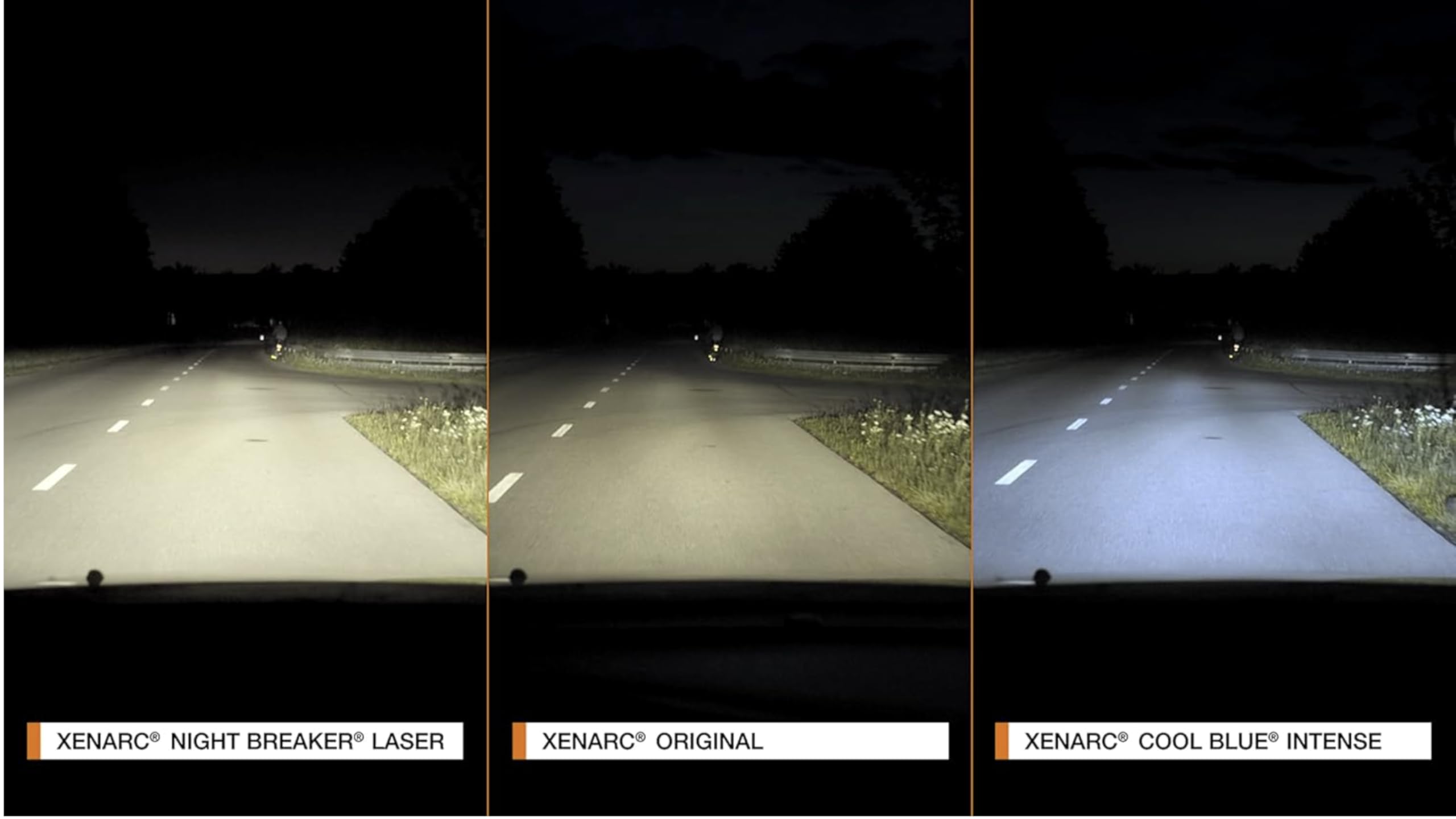 OSRAM XENARC COOL BLUE INTENSE D4S, +150% more brightness, up to 6,200K, xenon headlight lamp, LED look, duo box (2 lamps)