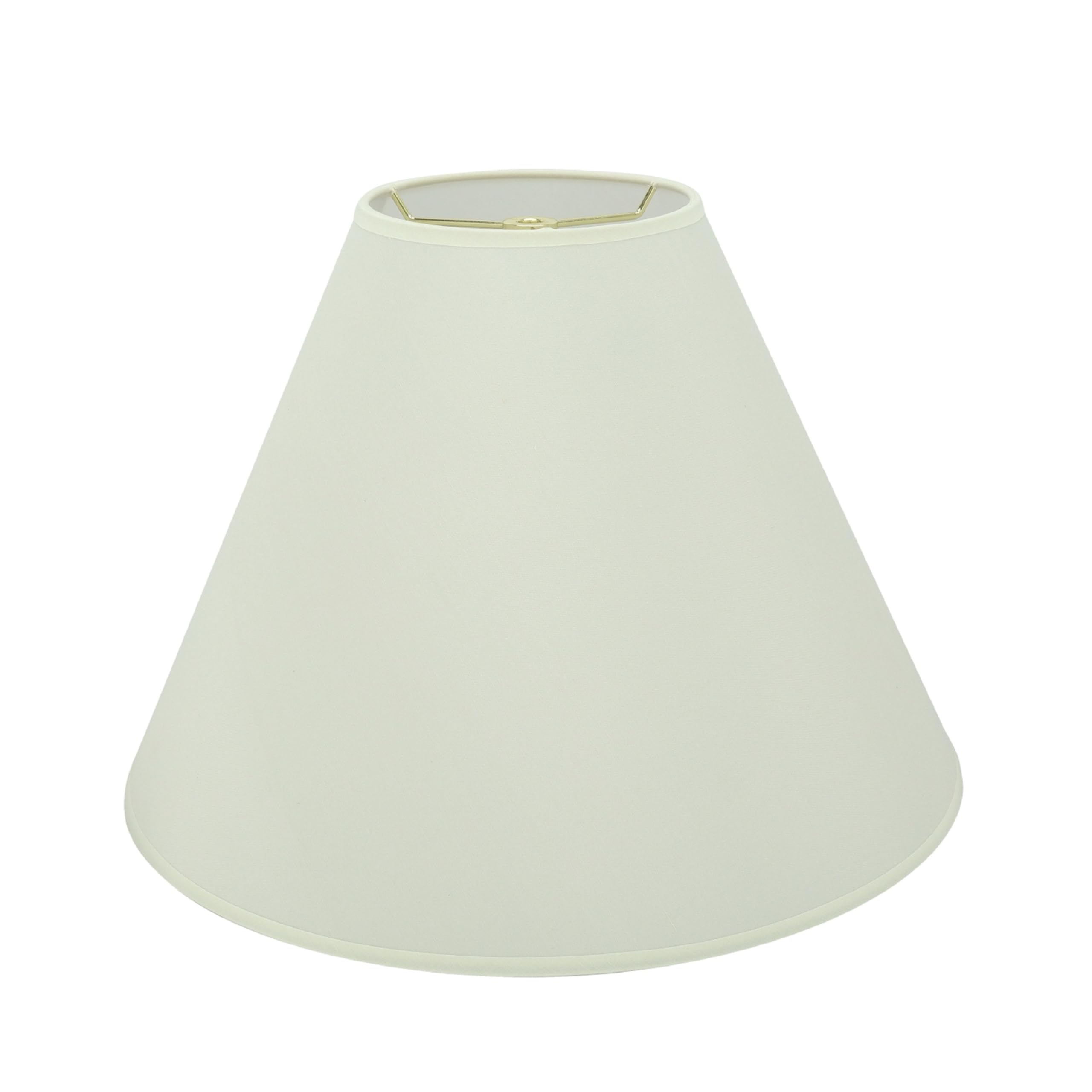 Aspen Creative 32031A Transitional Hardback Empire Shape Spider Construction Lamp Shade in Off White, 16&quot; wide (6&quot; x 16&quot; x 12&quot;)