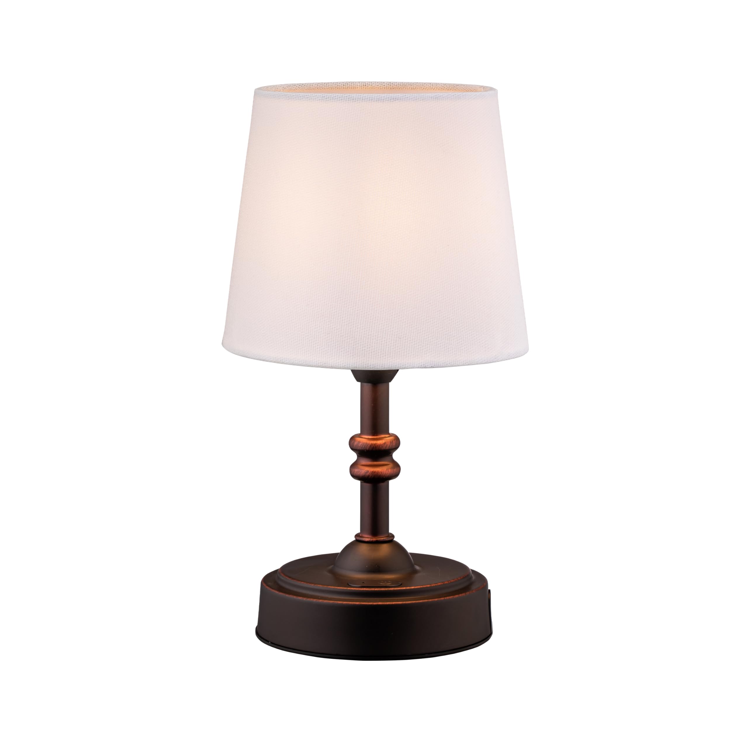 OBright Seraph Mini - Cordless LED Table Lamp with Dimmer (Oil Rubbed Bronze)