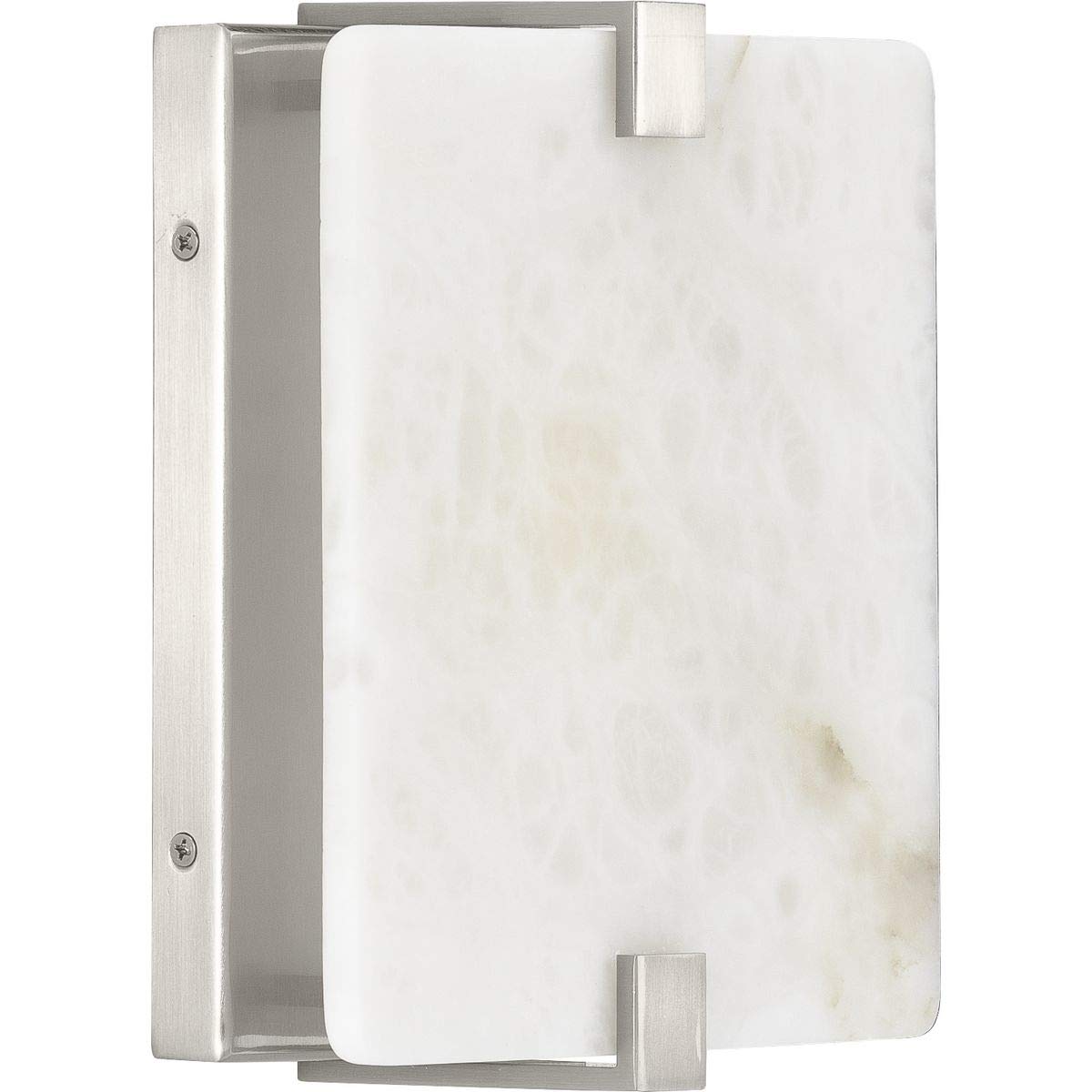 Progress Lighting LED Wall Sconce, Brushed Nickel, 8.50x8.00x8.00, Alloy Steel, Model P710081-009-30