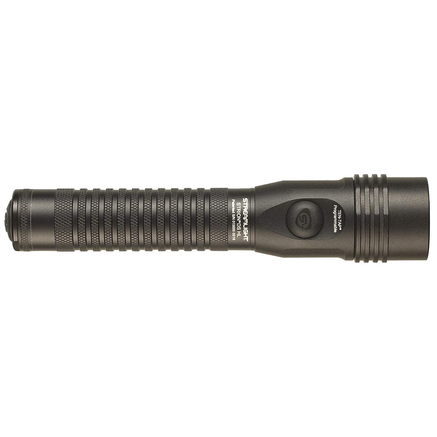 Streamlight Strion DS HL 700-Lumen Rechargeable Flashlight, 12V DC, Aluminum, Black, Model 74614