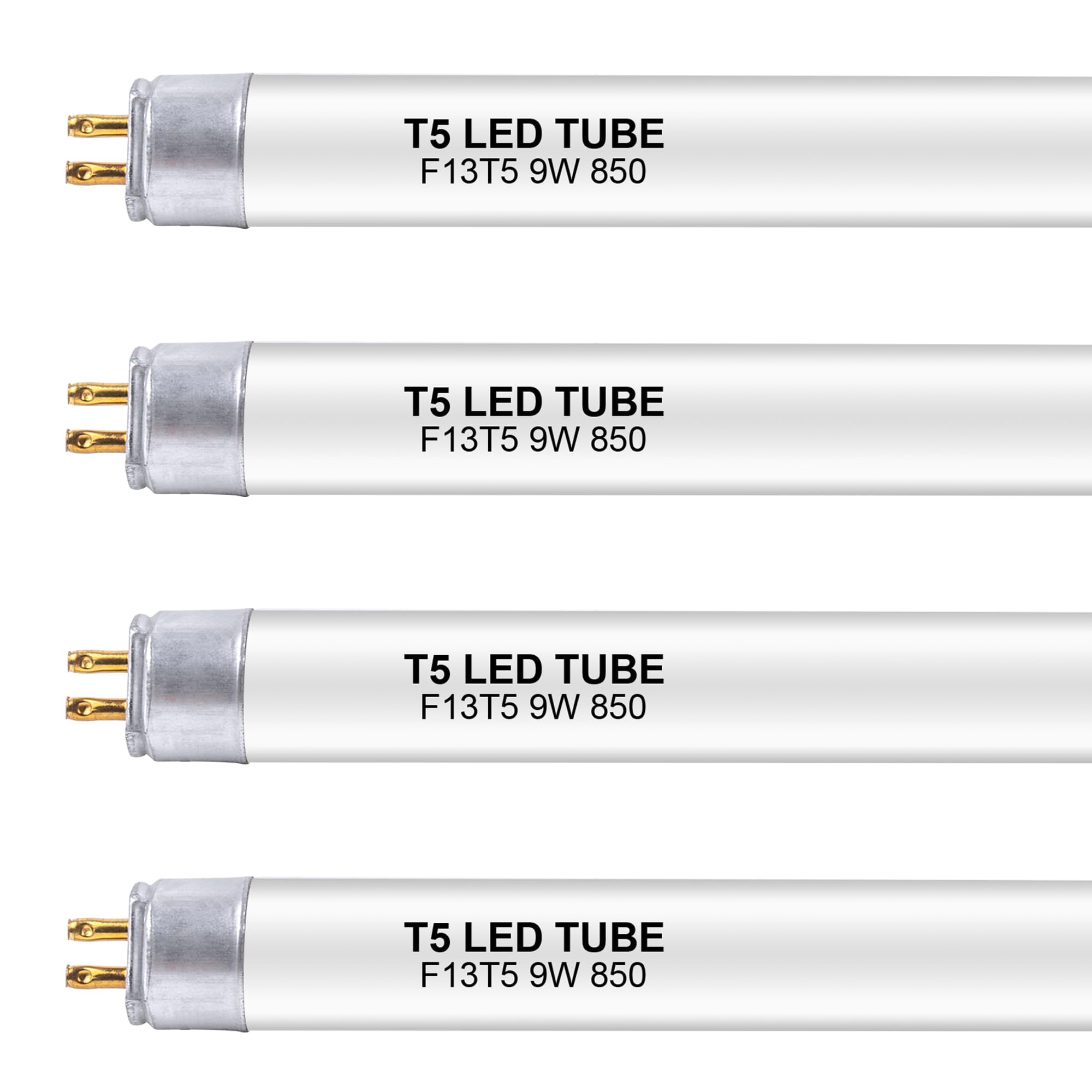 Wesome Lighting 21 Inch F13T5 Led Replacement Bulbs, 5000K Daylight White, T5 Led 9 Watts Replace Fluorescent Bulb With Led, Rep