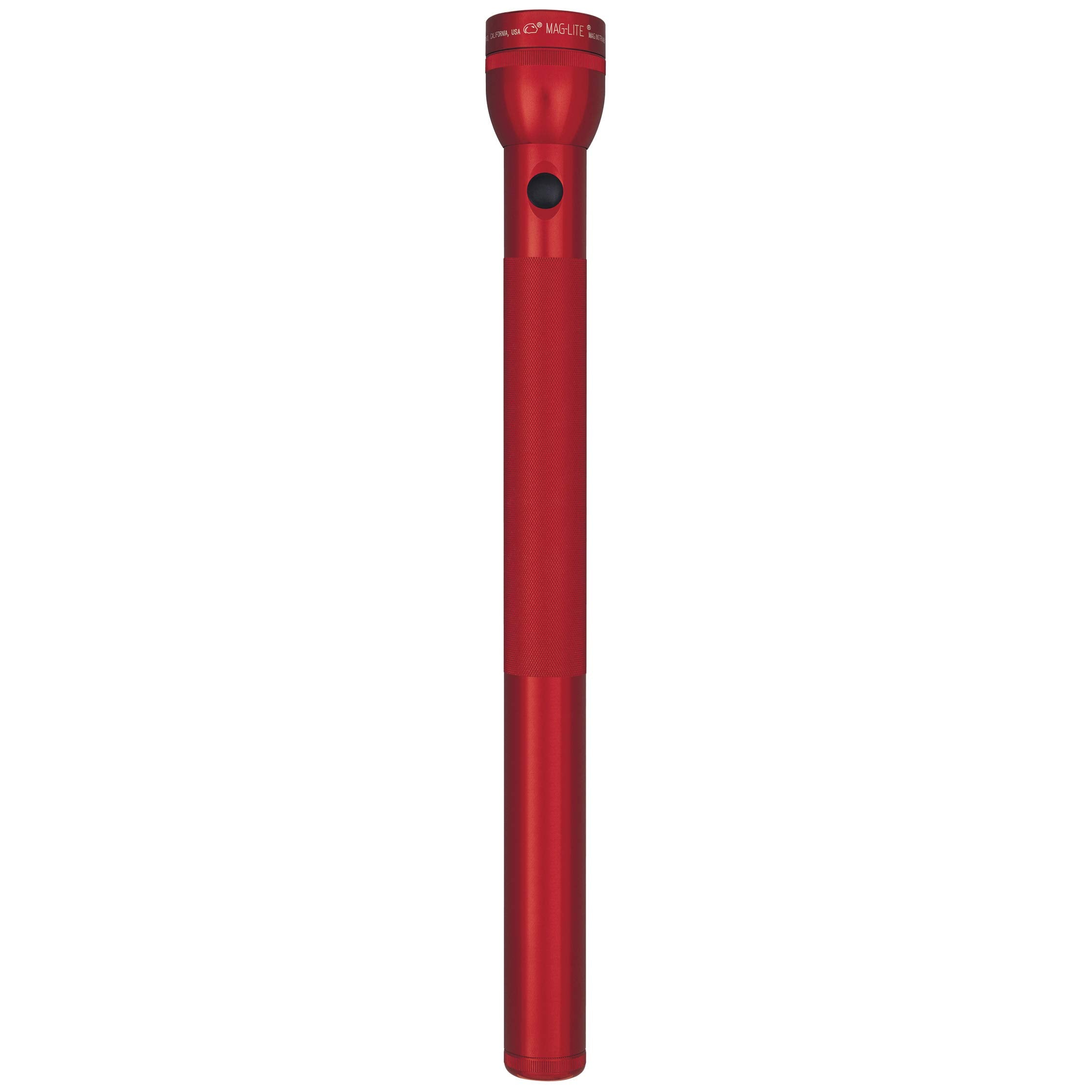 Maglite Heavy-Duty Incandescent 6-Cell D Flashlight, Red