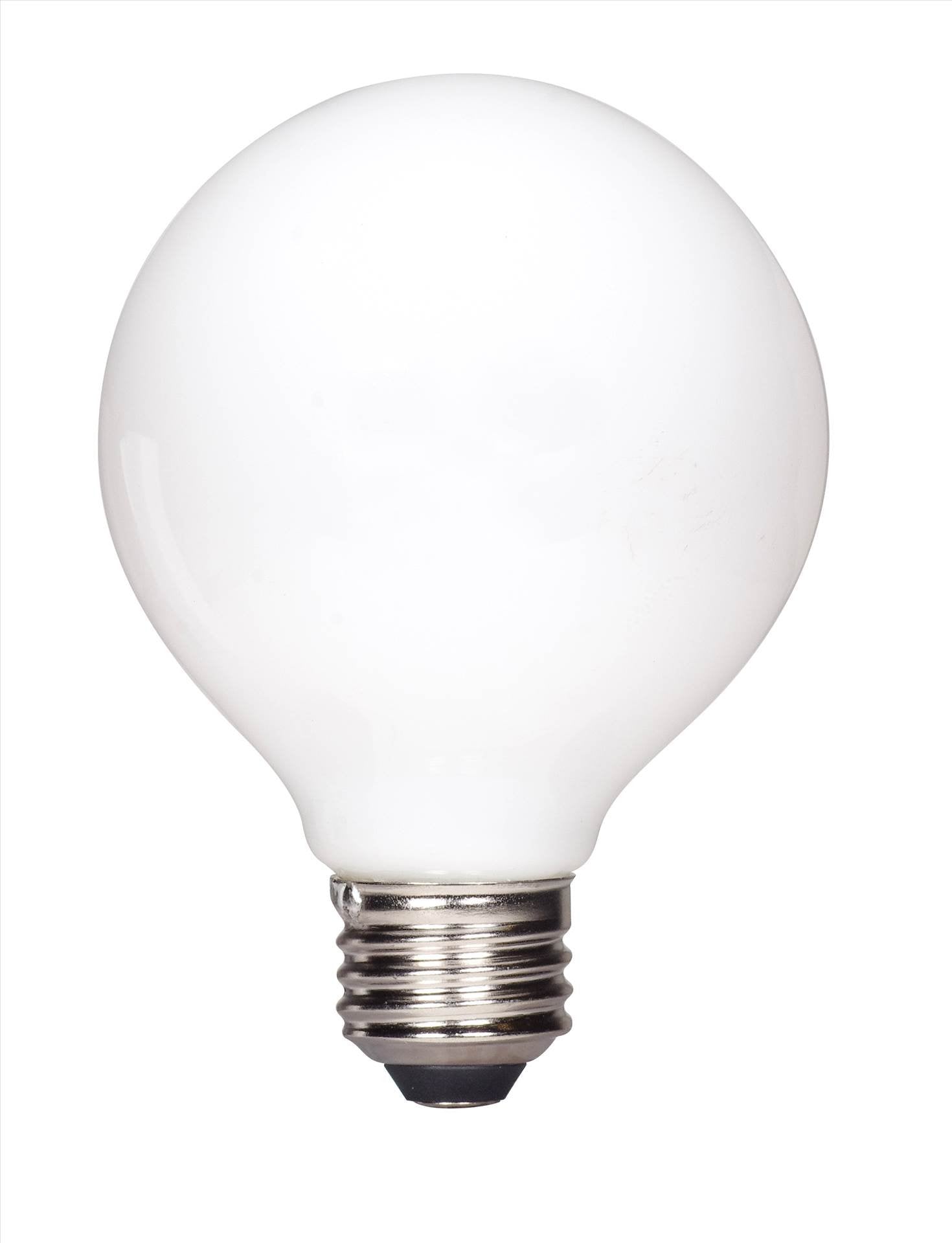 Satco G25 LED Bulbs, 4 Watt, Soft White, Medium Base, 2700K, 6 Pack, Copper Finish