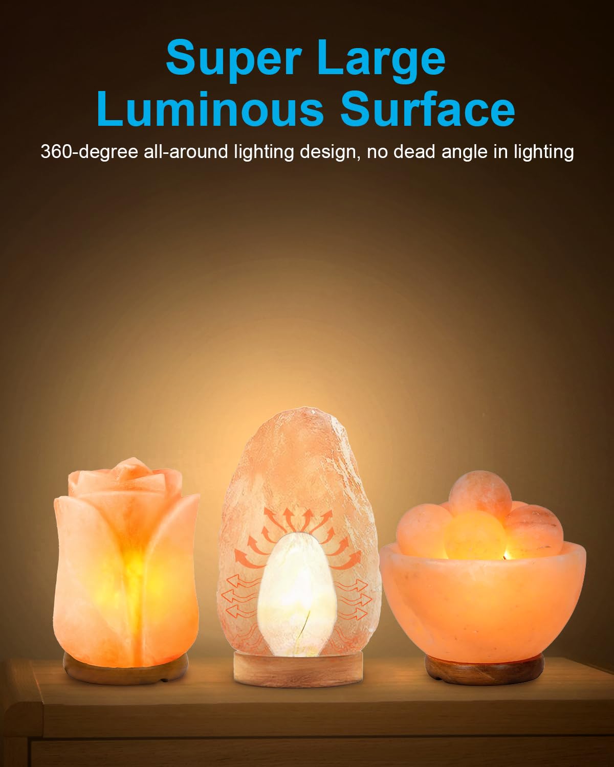 Ouukoo Himalayan Salt Lamp Bulbs - 120V 25W High Output Warm White Light 2700K For Himalayan Salt Lamps & Baskets, Scentsy Plug-