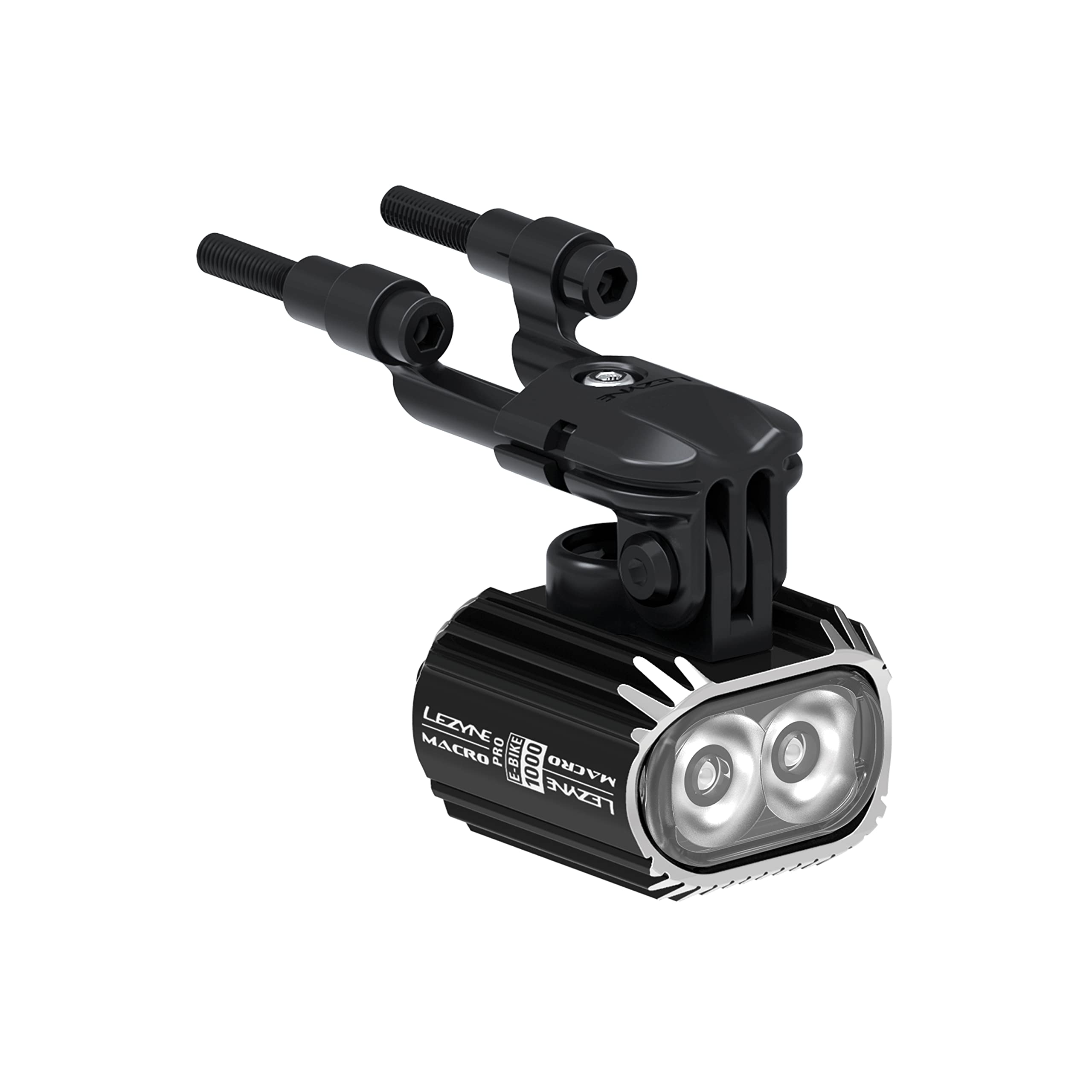 Lezyne Macro Drive 100, Electric Bike Light, 1000 Lumens, 6-12V Input, Auto Dim, Head Light For Ebikes