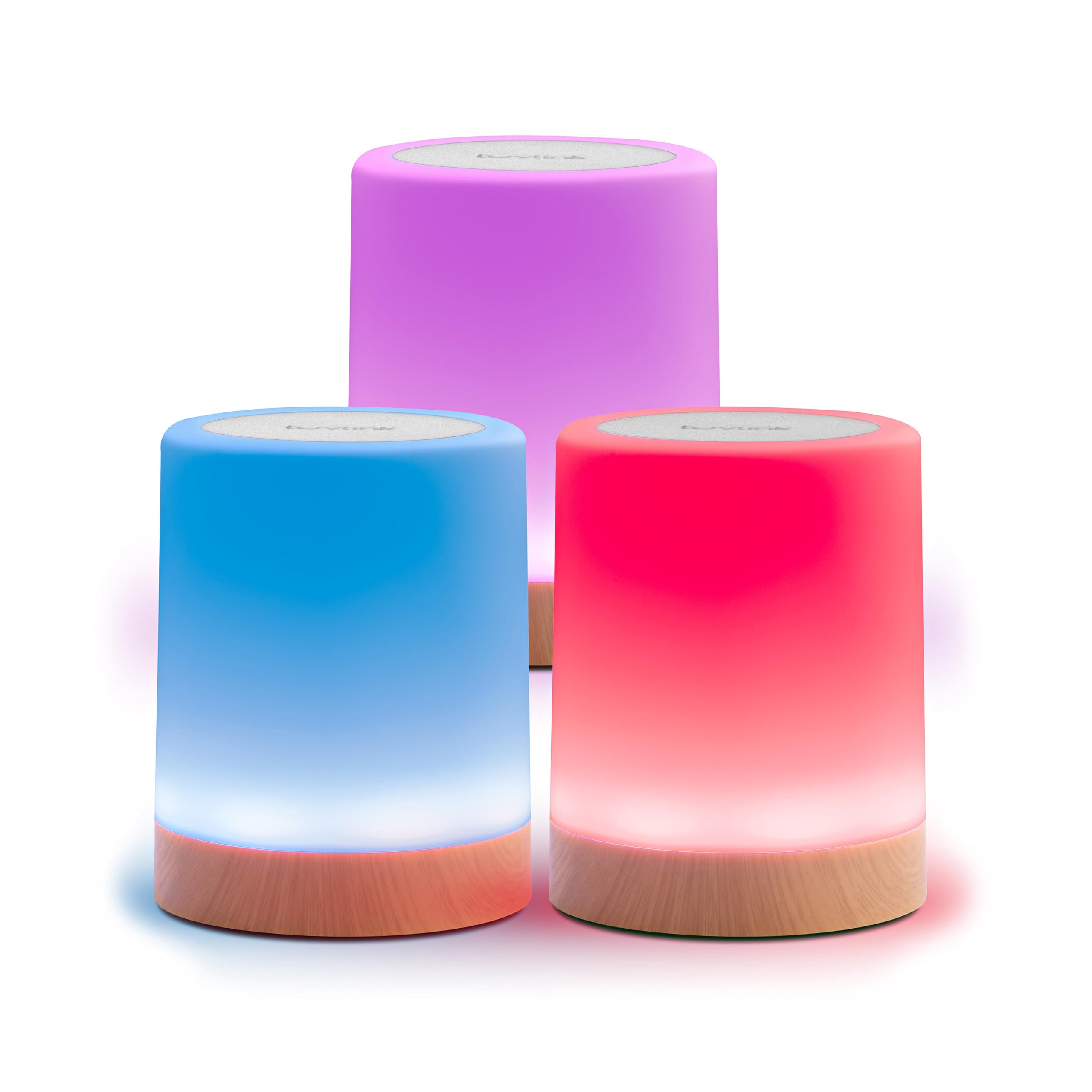 Luvlink Friendship Lamp V2.0 - Wifi & Bluetooth - Set Of Three For Long-Distance Connection