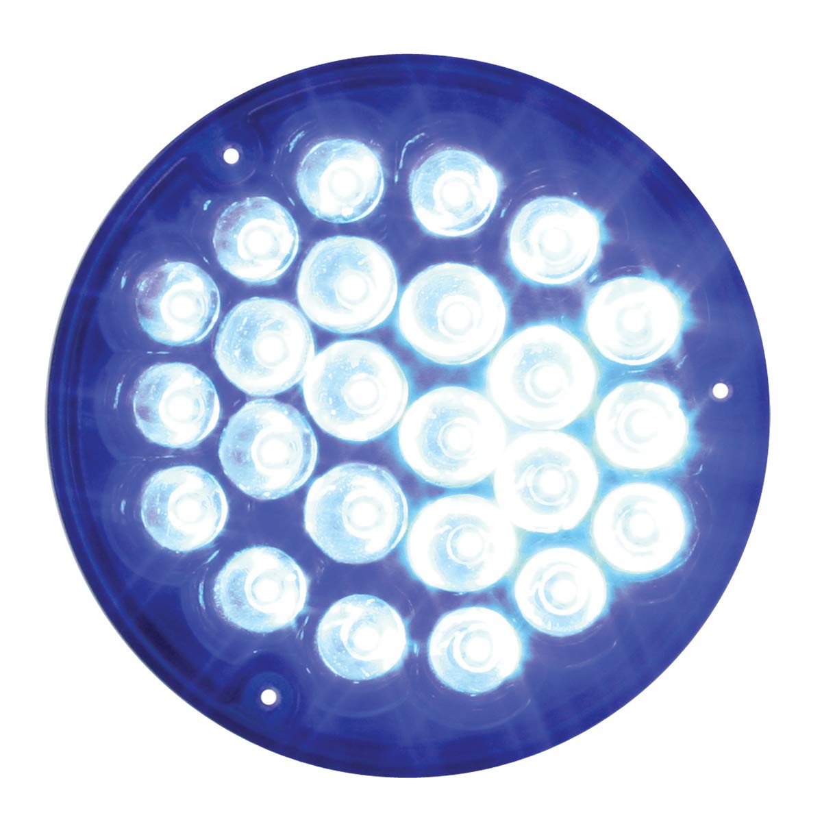 GG Grand General 76155 4" Pearl Blue 24 LED Light, 1156 Socket Base, Polycarbonate Lens