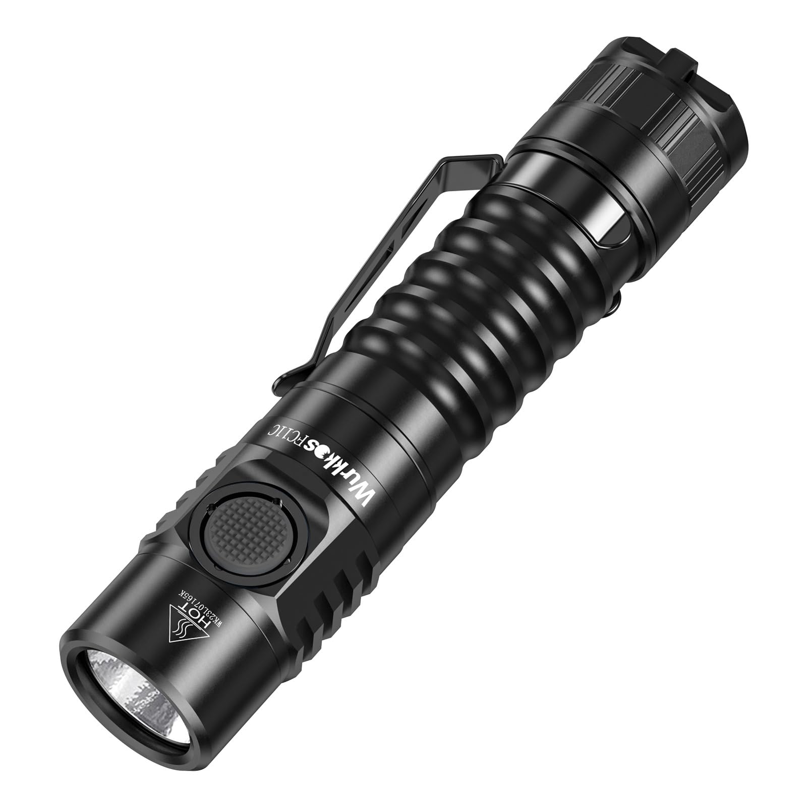 Wurkkos FC11C Led Flashlight Rechargeable High Lumen 1200, Small Powerful Flashlight USB C, Super Bright EDC Flashlight IP67 Wat