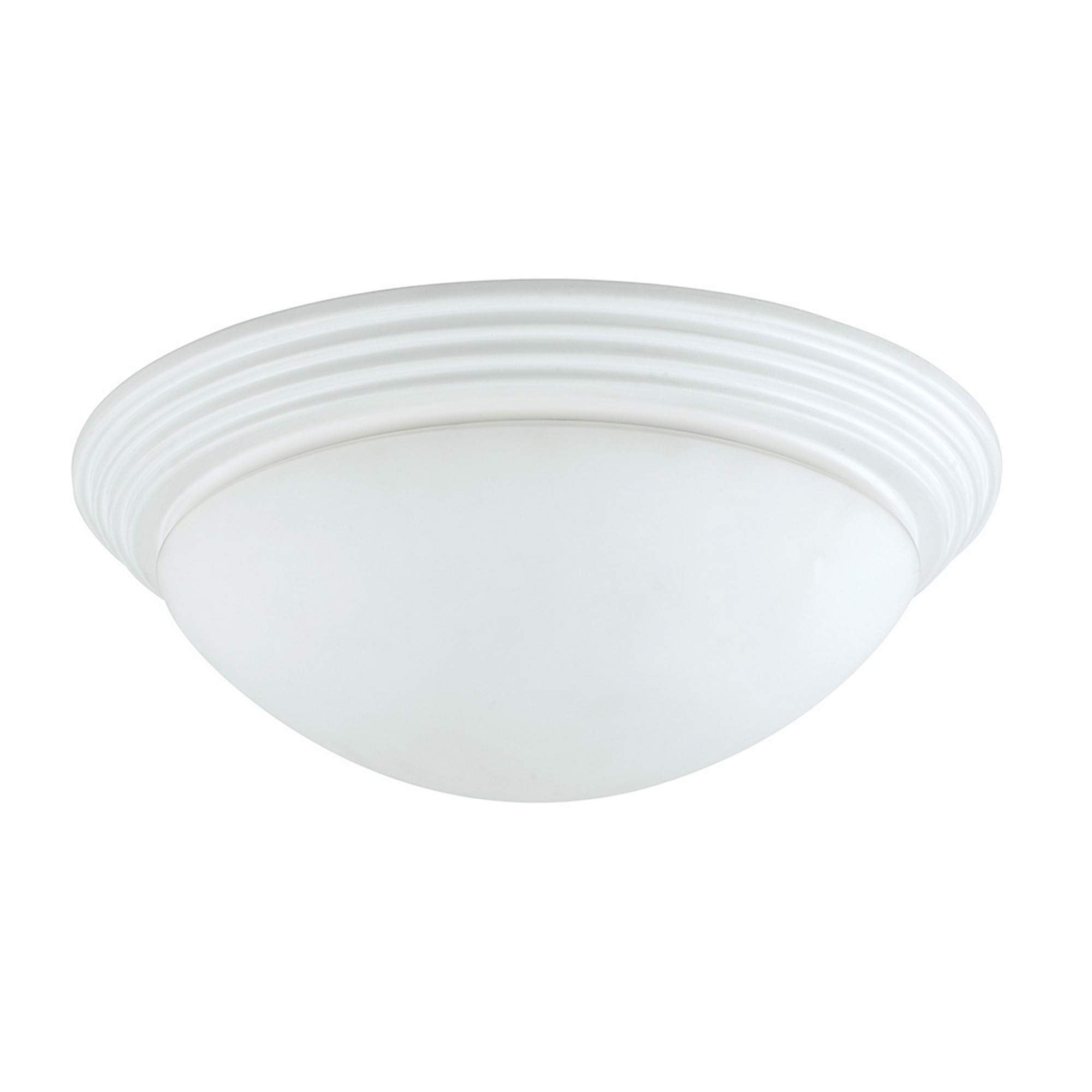 Benzara Dome Shaped Glass Ceiling Lamp, Hardwired Switch, Metal, Clear and White, Model BM220713