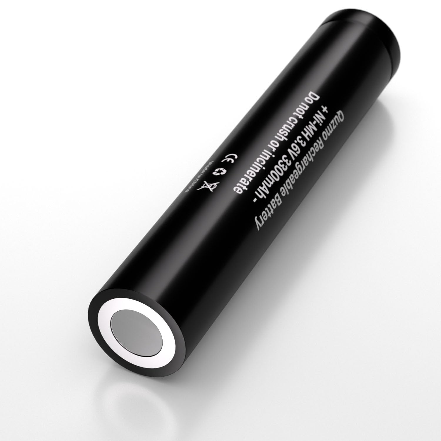 Quzmo 75175 Rechargeable Batteries, 3.6V 3300Mah Ni-Mh Battery For Streamlight Stinger Parts Xt, Ds, Led Hp, 75375 75300 75500 75810 76000 76300 Polystinger, Pelican M9 Flashlight 1-Pack