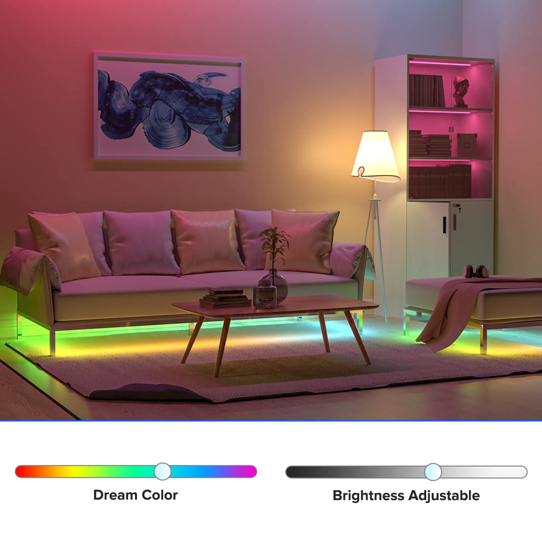 Btf-Lighting Tuya Zigbee 3.0 C04Z Controller Support Rgbw Color 5Pin (+V R G B W) Pwm Led Strip Bulb Compatible With Echo Plus/4