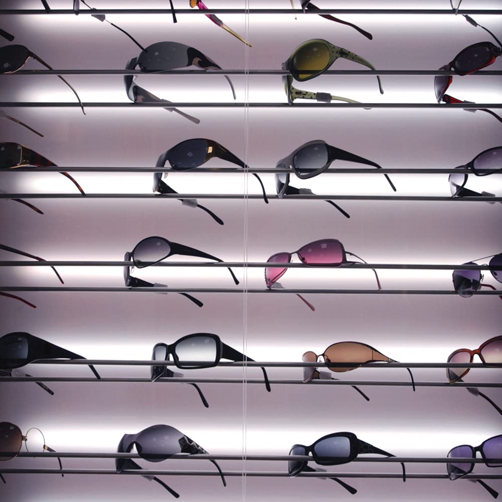 Jesco Lighting S601-12/40 Led Slim Stix 12&quot; Linkable Cove Display Light Strip, 4000K Color, Aluminum Finish