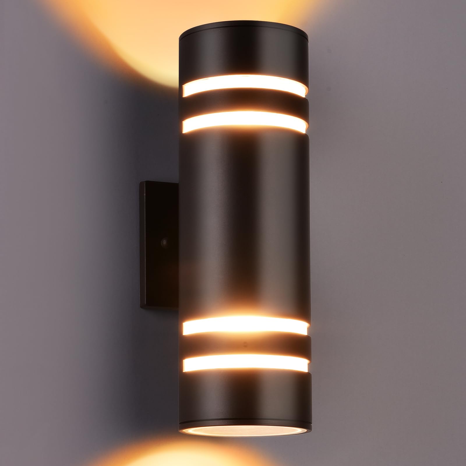 Housen Solutions Ip65 Waterproof Outdoor Light Fixture, Oil Rubbed Bronze Wall Mount Porch Light