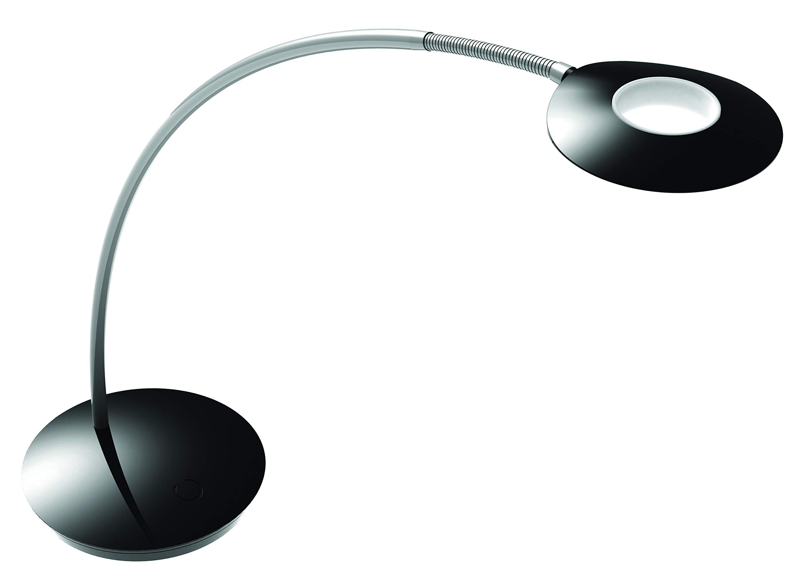 Alba Aero Led Desk Lamp With Touch Dimmer, Black (Ledaero N)