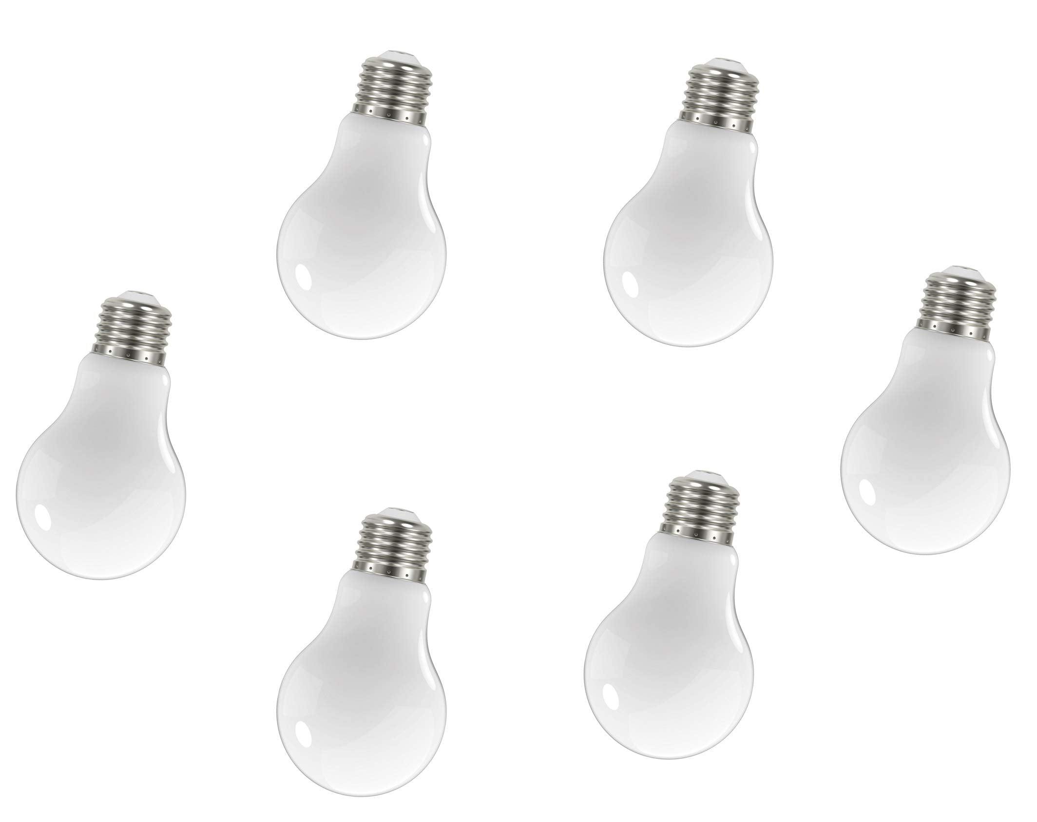 Satco S12420-8.2 Watt Led A19 Soft White Bulbs - 6