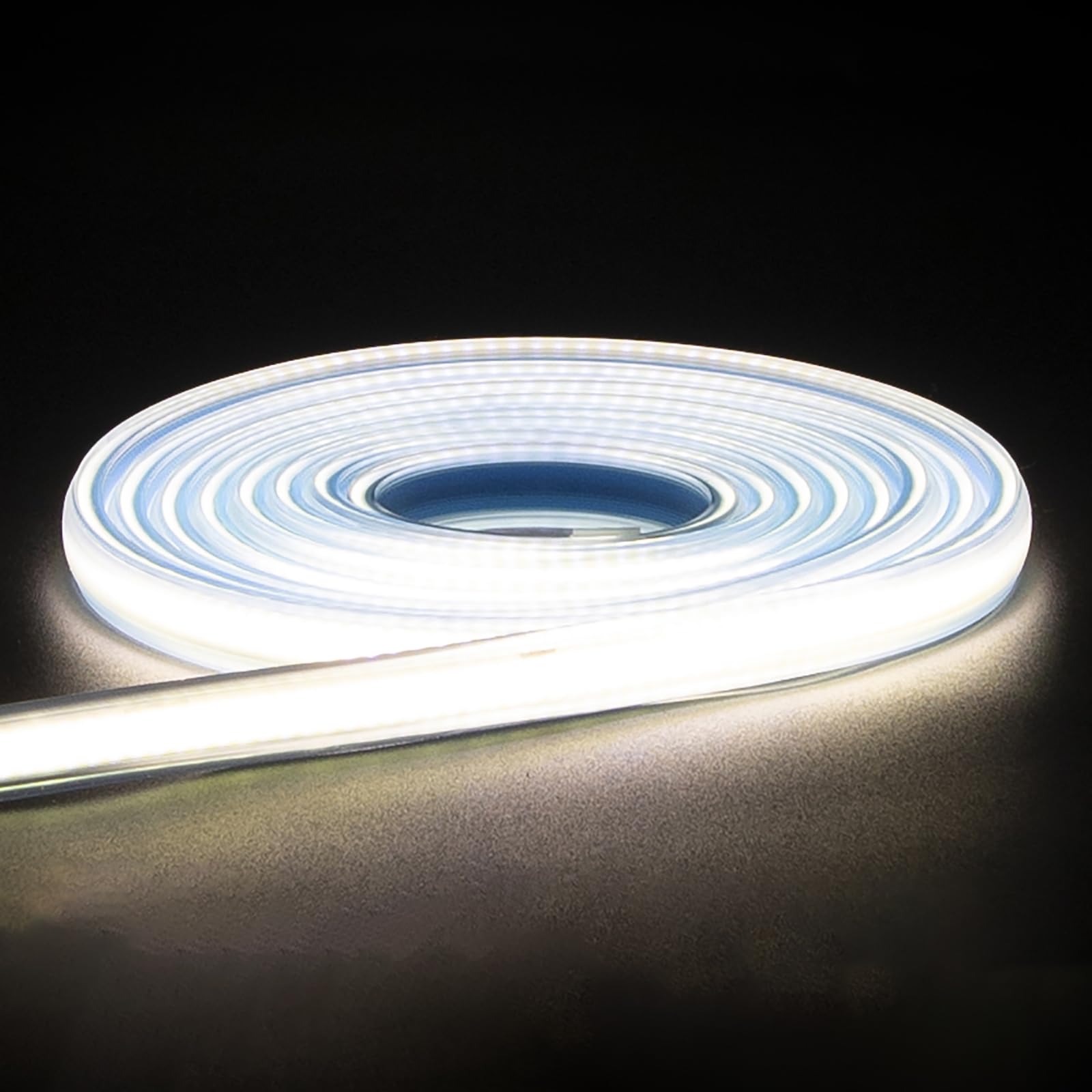 pcningled 32.8 Foot LED Strip Lights with US Plug AC 110v Plug-in Lights IP67 Waterproof LED Light Strip 10m LED Strip with Brig