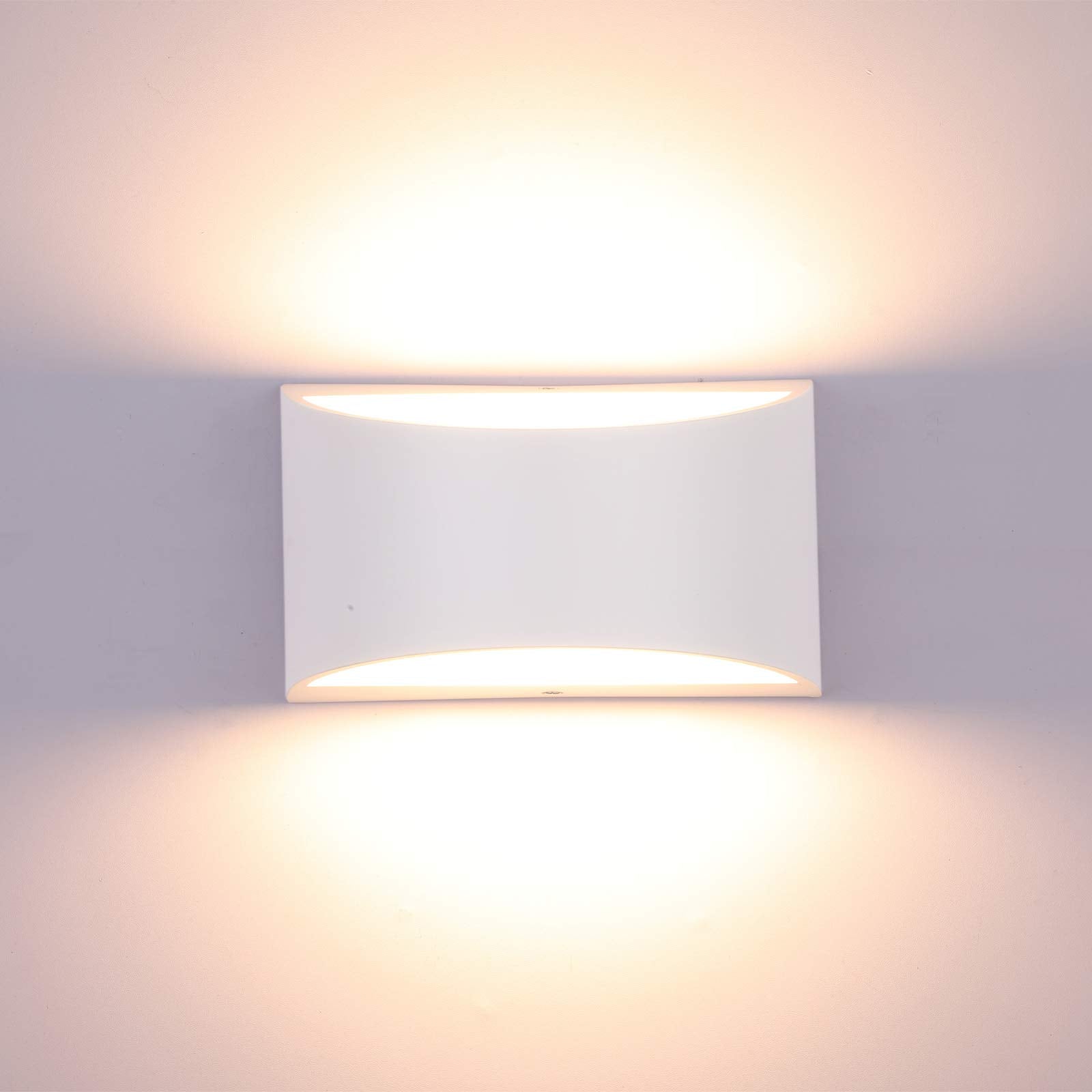 Lightess Modern LED Wall Sconce 12W Dimmable Up Down Light 1pc Warm White Model 942499-BJ