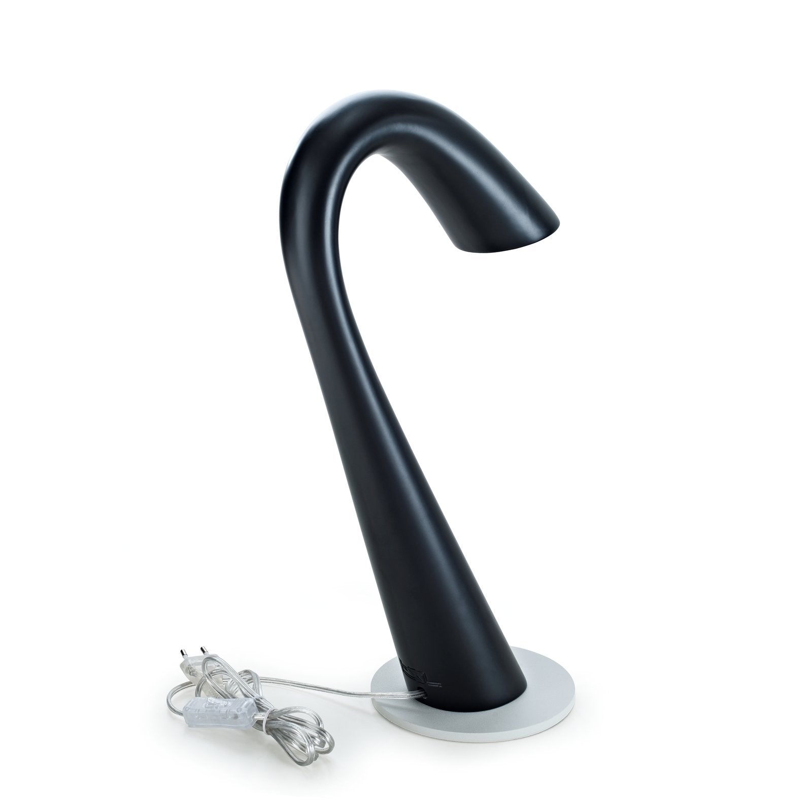 Modway Gooseneck Table Lamp, Acrylic, Black, Model EEI-668-BLK
